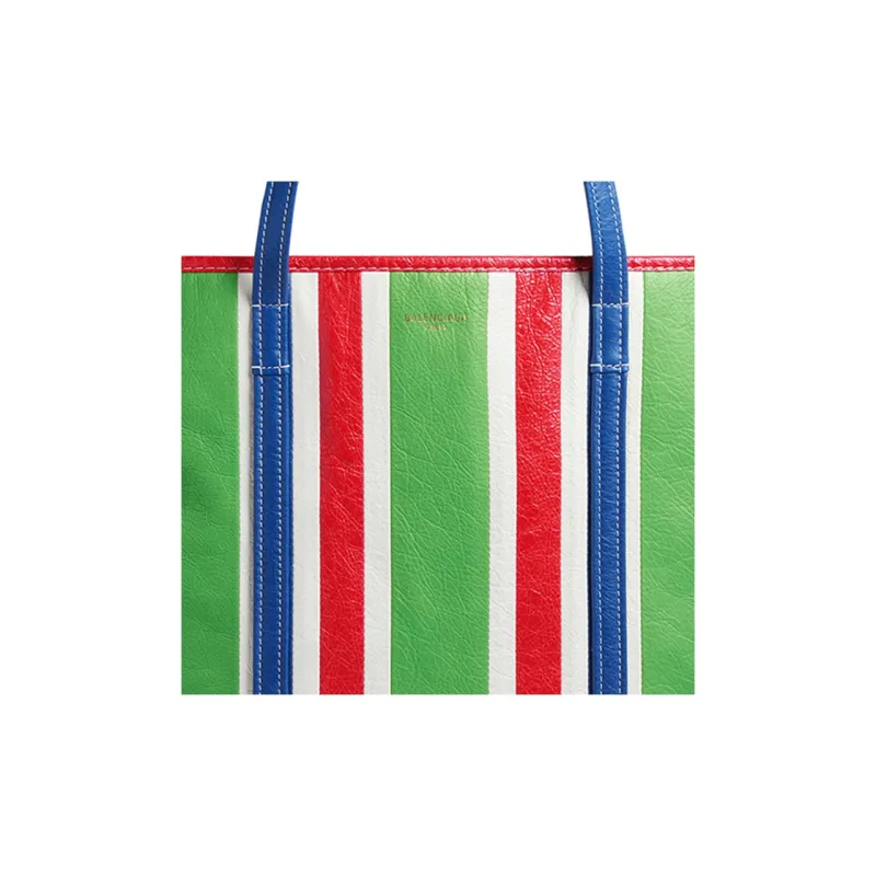 Balenciaga Mens Chatelet Carry All Xl Tote Bag Green/Red/Blue/White-4