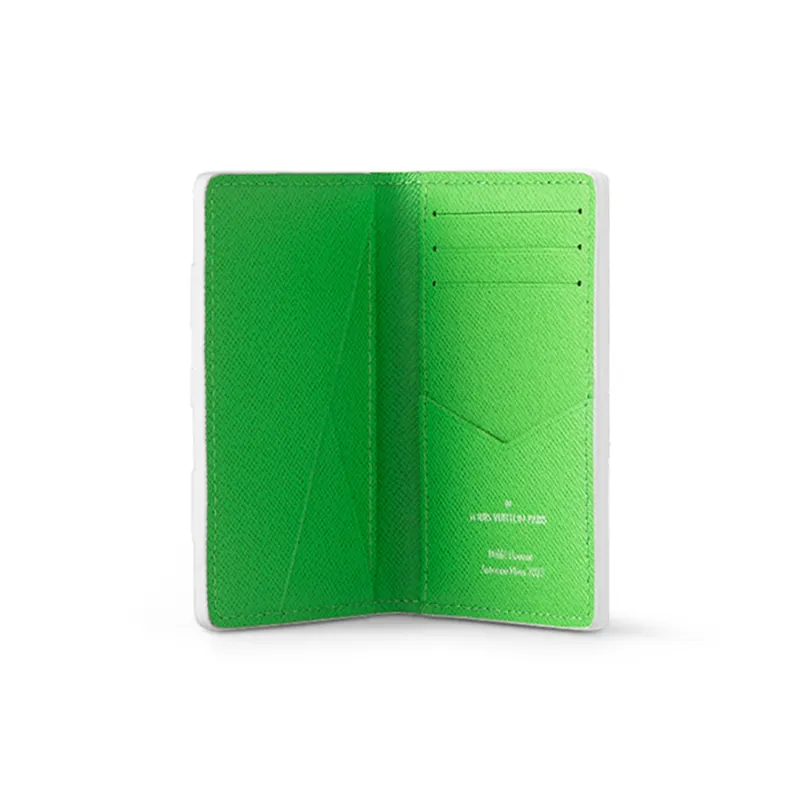 LOUIS VUITTON Pocket Organizer Multicolor White-3