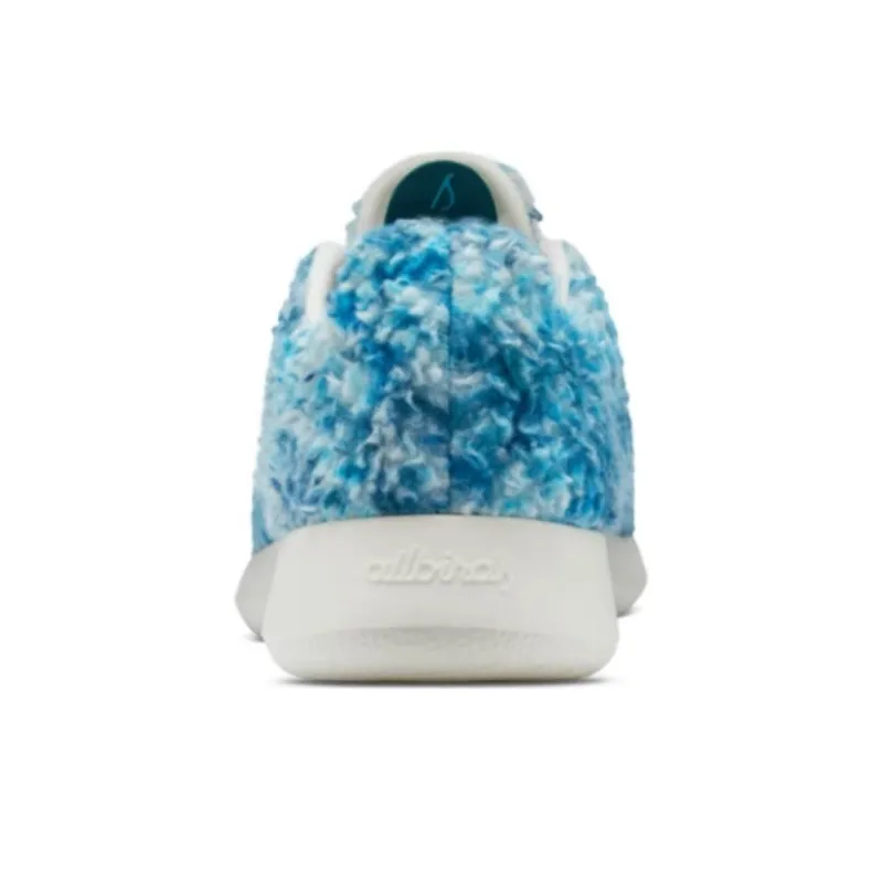 Allbirds Wool Runner Fluff Cushioning Wear-Resistant Low-Top Casual Shoes Men's Blue Tie-Dye-2
