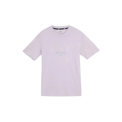 PUMA ESSENTIALS T-Shirts Women's Light Purple