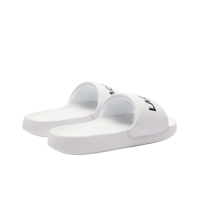 LACOSTE Slide Slippers Men's White-2