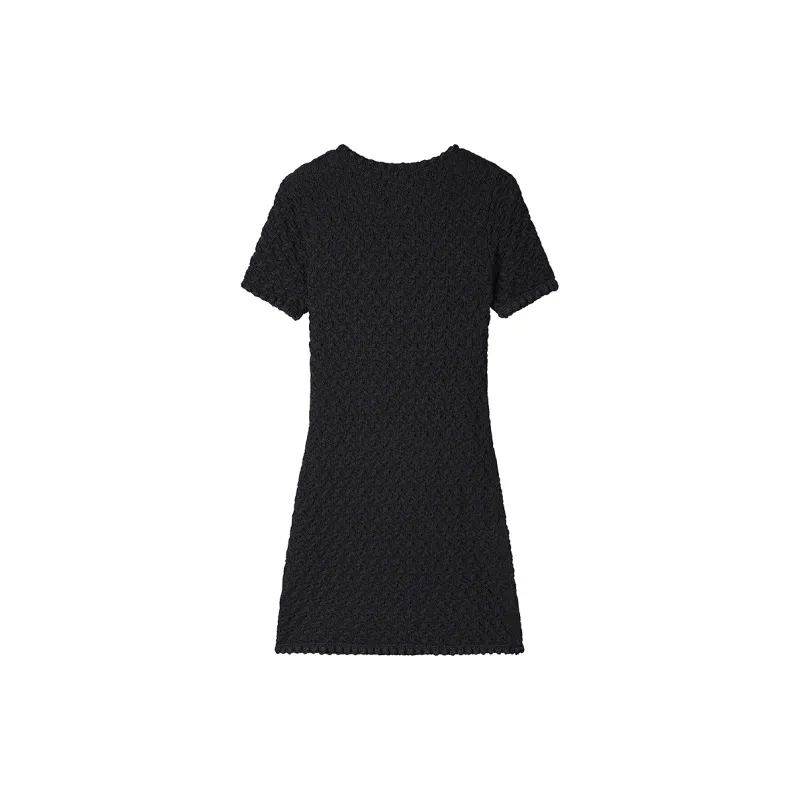 Miss Sixty Short Sleeved Dress Women's Black-1