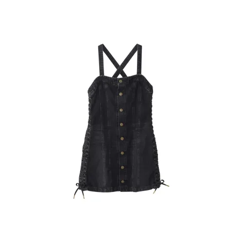 HYSTERIC GLAMOUR Slip Dresses Women's Black