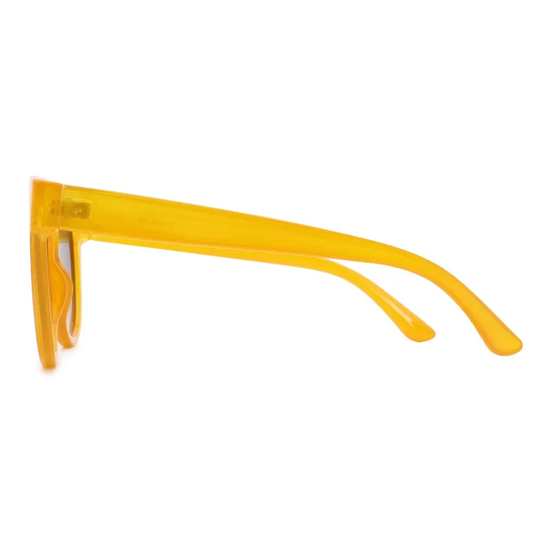 Pair Ponyo PC Oval Sunglasses Unisex Orange-2