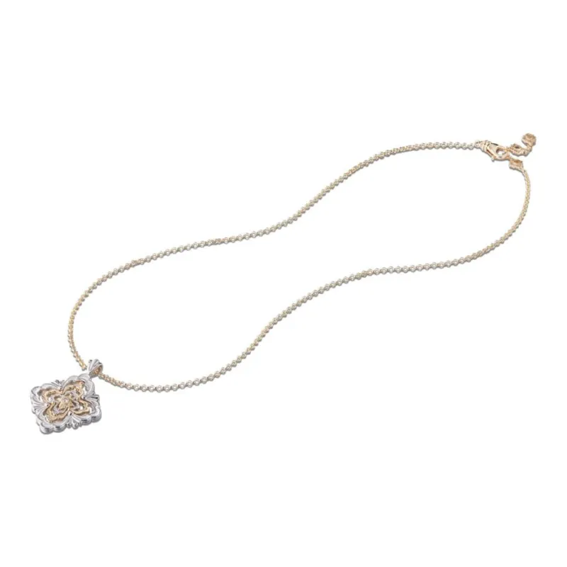 BUCCELLATI Gold White Gold Brown Pendants Women's Gold-1