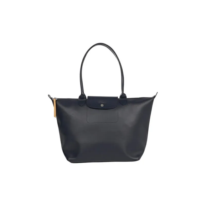 LONGCHAMP Canvas Dumpling Bag Handbag, Shoulder Bag Women's Marine Blue-1