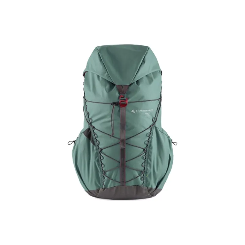 KLATTERMUSEN 32L 24L Backpack Double Shoulder Outdoor Bag Fabric Jade Green Emerald Green Unisex-0