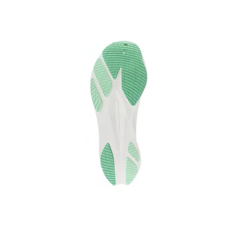DECATHLON Durable Breathable Low Top Running Shoes Women's White Green-5