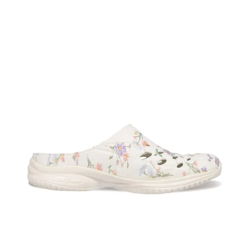 Skechers Commute Time Slip-Resistant Wrap-toe Slippers Women's White-1