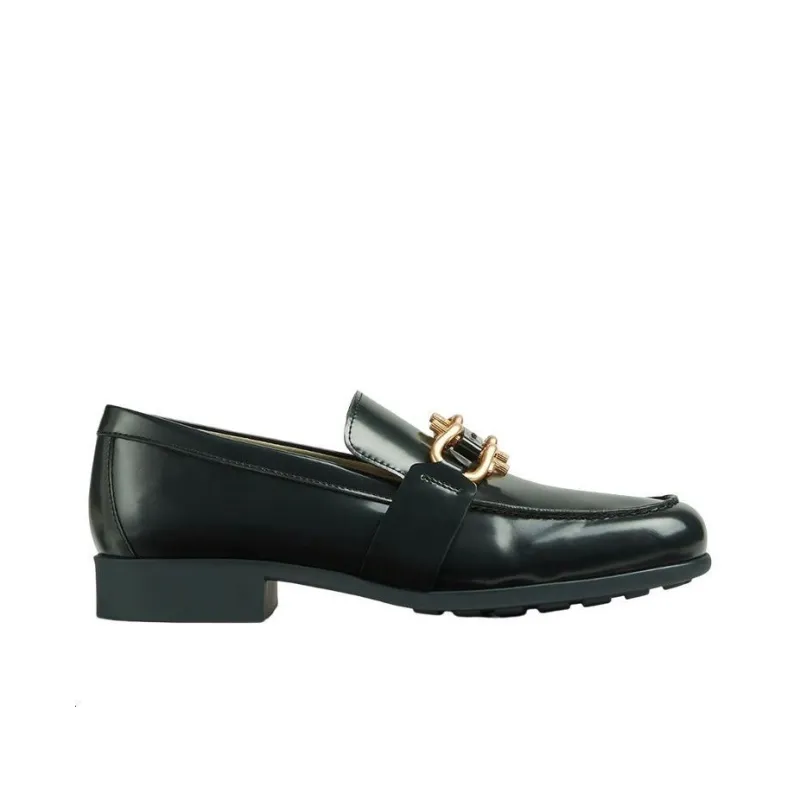 Bottega Veneta Square Toe Loafers Women's-1