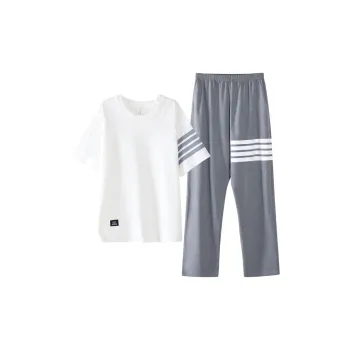 GOSO Pajama Set Men's White Shades