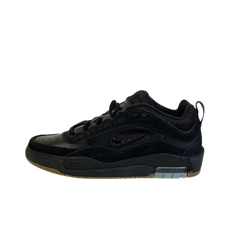 Nike Air Max Ishod 'Black Gum' Slip Resistant Low Top Skateboard Shoes Men's Black-0