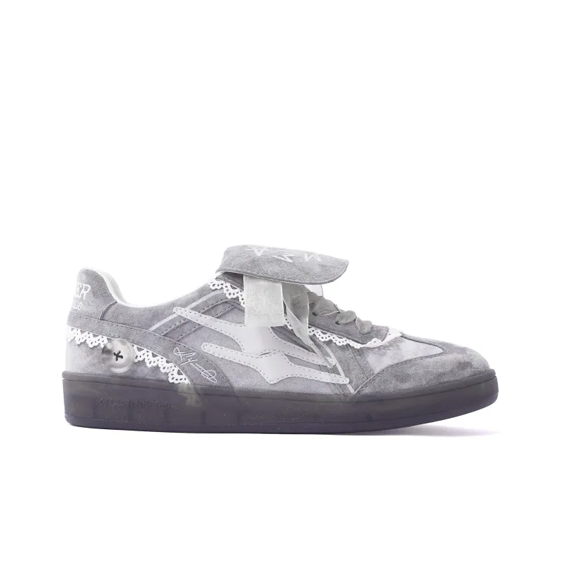 KILLWINNER Skateboard Shoes Women's Low Top Gray-2