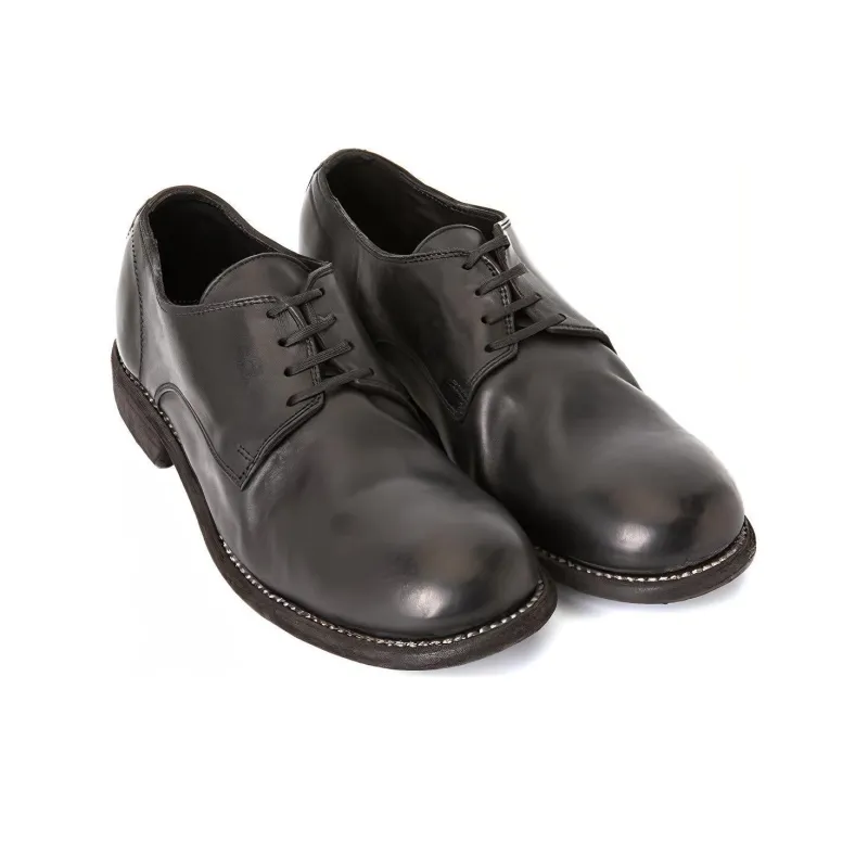 GUIDI Lace-up Derby Shoes-1