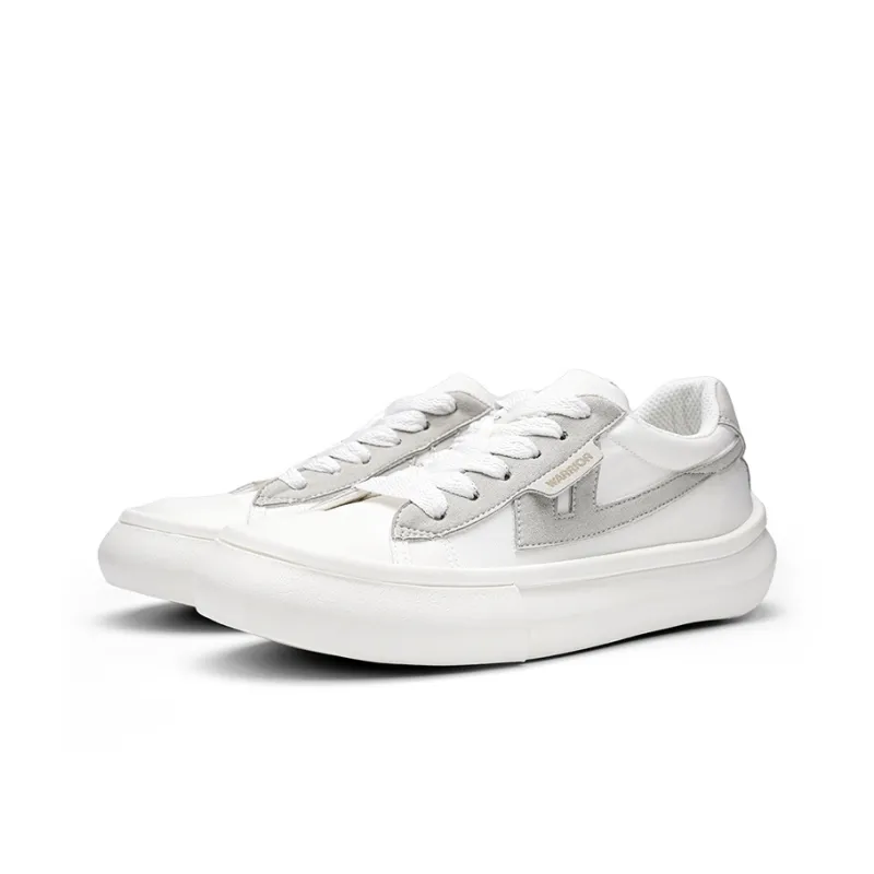 Warrior Heaven's Power, New Youth Lite Sneakers Platform Casual Shoes Unisex White/Gray-2