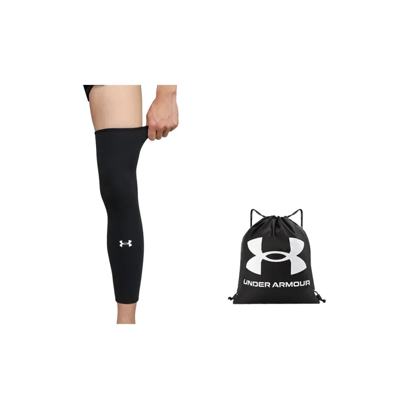 Under Armour Running Mountaineering Leg Guards Breathable Warm Protective Black Unisex-0