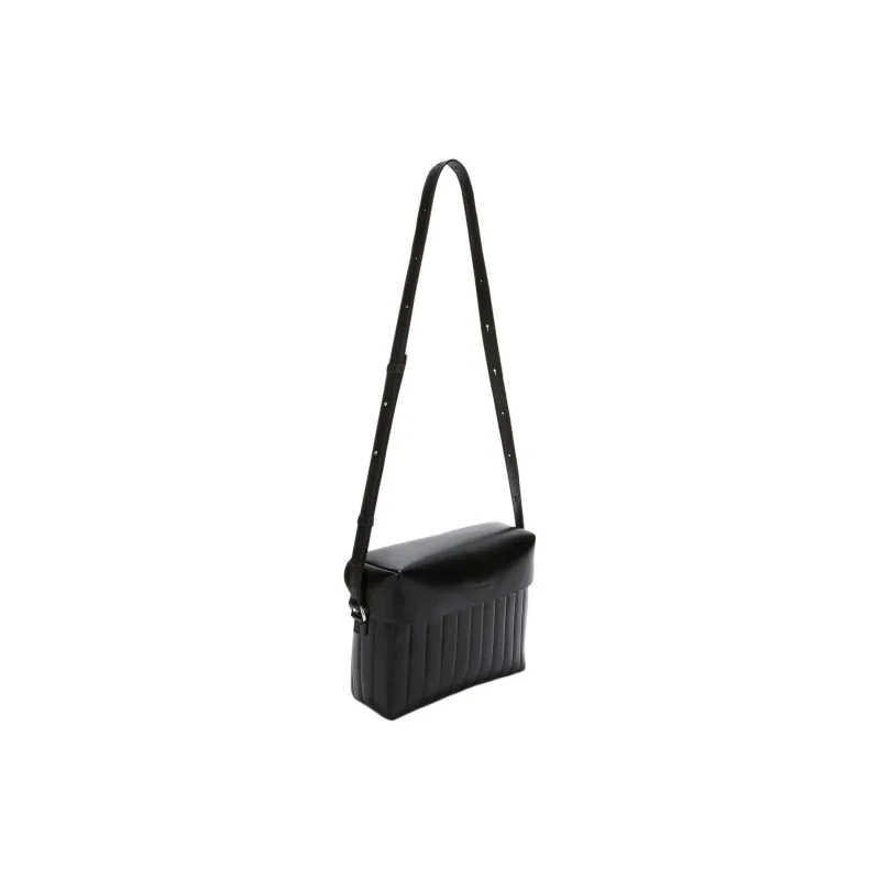 JIL SANDER Logo Debossed Shoulder Bag-0