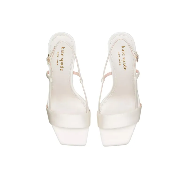 Kate Spade Strap Sandals 5cm Women's White-4