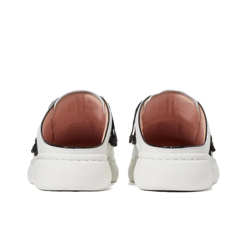 Kate Spade Wrap-toe Slippers Women's White-3