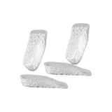 [2 Pack]White Large Grain Popcorn Height Increasing Pad 3cm