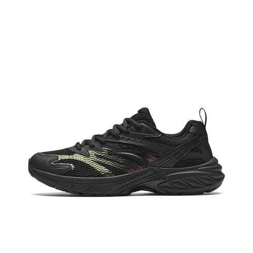 Anta Low Top Running Shoes Men's Black