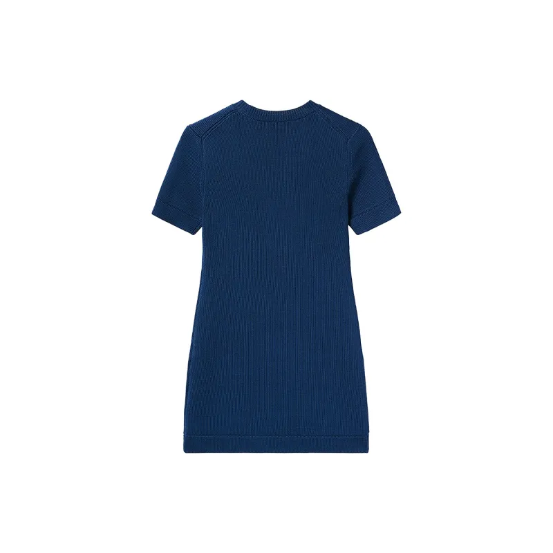 Miss Sixty Short Sleeved Dresses Women's Dark Blue-1