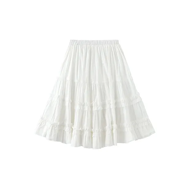 CUBIC Casual Long Skirts Women's-1