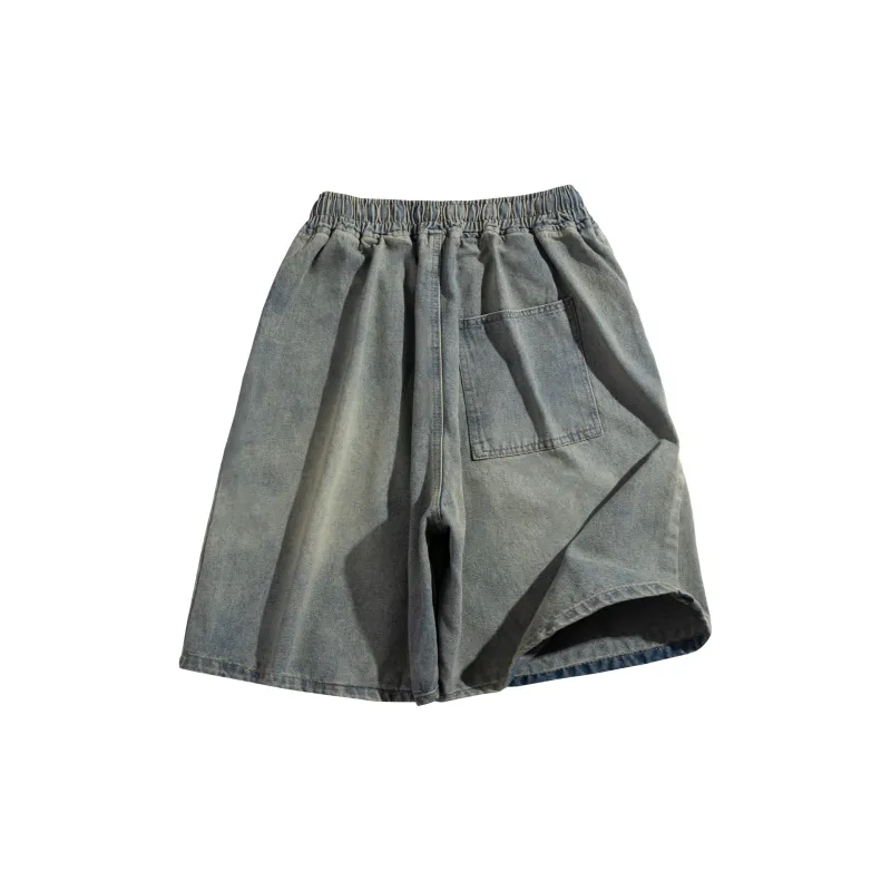 SCRM Denim Shorts Unisex-16