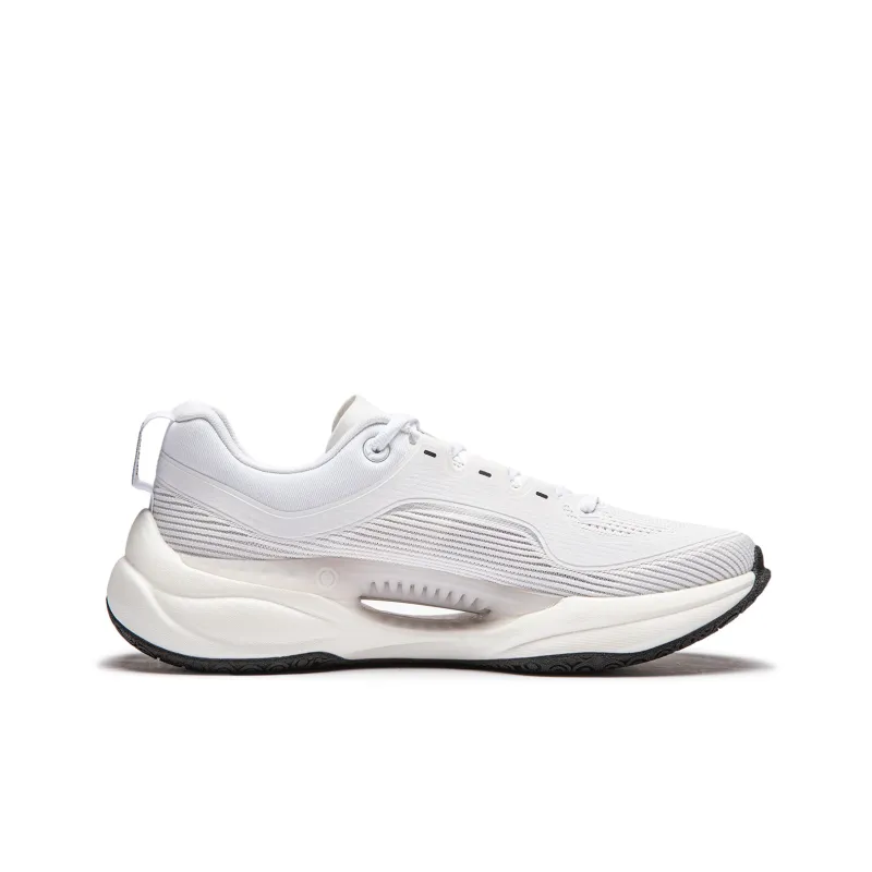 LiNing Soft COOL Cushioned Wear Resistant Lightweight Casual Shoes Men's White-1