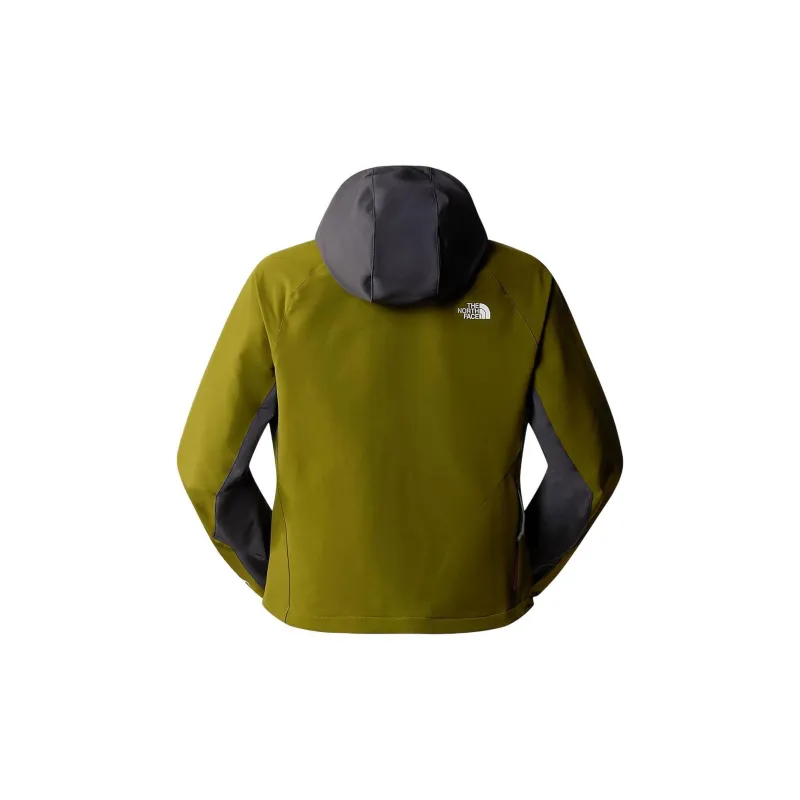 THE NORTH FACE WOMEN'S ATHLETIC OUTDOOR SOFTSHELL HOODIE Jackets Coats Women's Olive Green-1