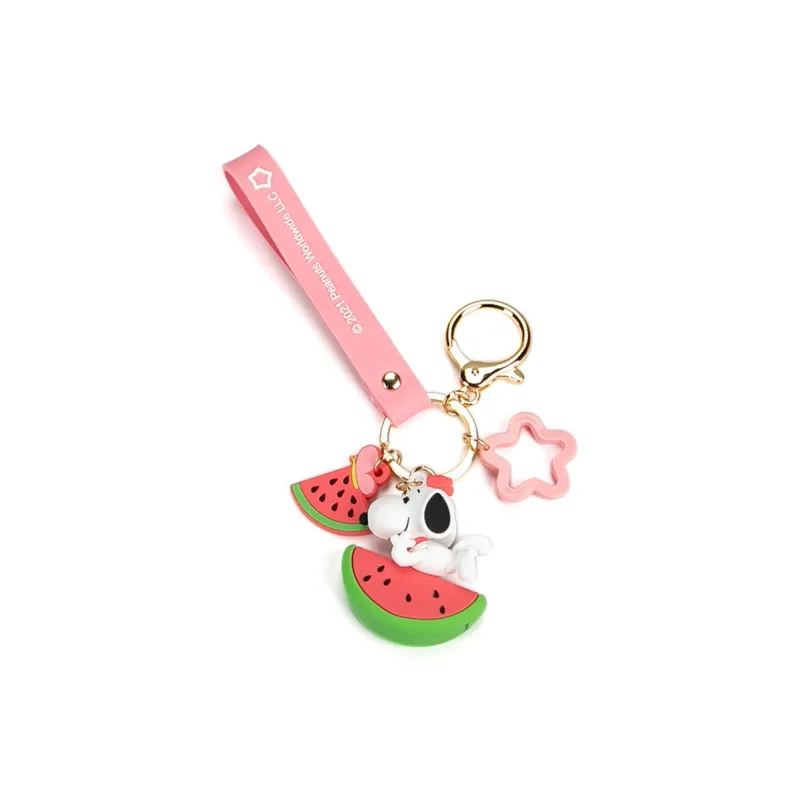 SNOOPY PVC Versatile Keychain Unisex-4