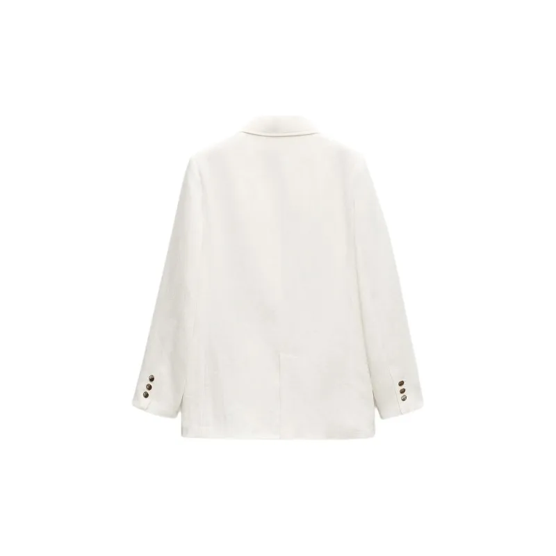 ZARA ZW Series Business Suit Women's White-1