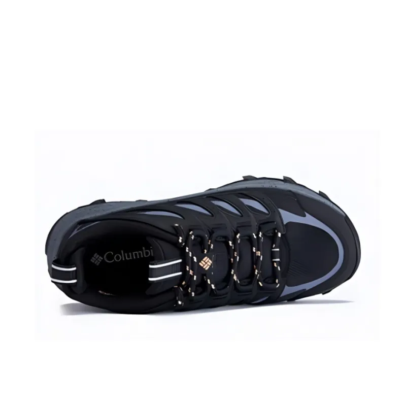 Columbia Anti Slip Wear Resistant Low Top Trekking Shoes Women's Black-1