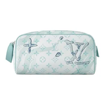 LOUIS VUITTON Dopp Kit Crystal Blue