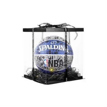 SPALDING Graffiti Rubber Basketball Black Gray Blue Size 7 Training Unisex