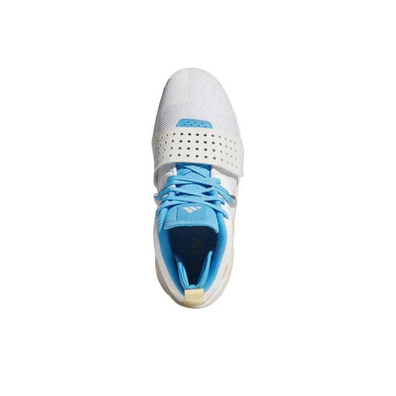Adidas Dame 8 Extply Cloud White Oat Cream White-4