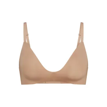 SKIMS WIRELESS FORM T-SHIRT DEMI BRA Bra Women's 1 Pack CLAY/Clay