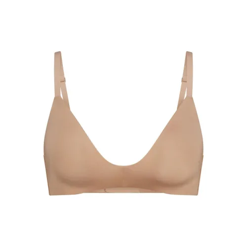 SKIMS WIRELESS FORM T-SHIRT DEMI BRA Bra Women's 1 Pack CLAY/Clay