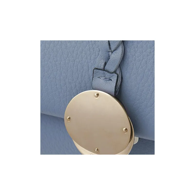 Chloe Penelope Series Grained Calfskin Portable Crossbody Bag Shoulder Bag Women's Dark Blue-3