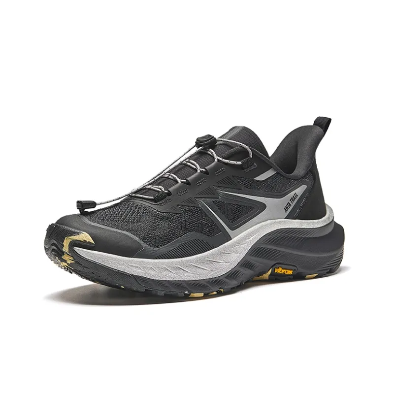 Anta Low Top Running Shoes Men's Black-1