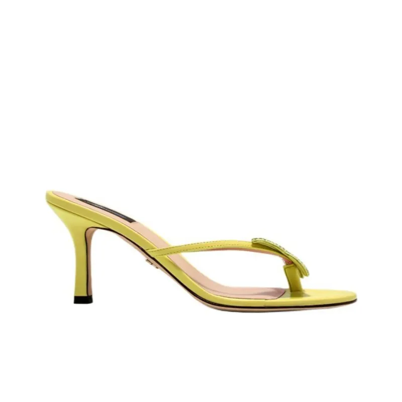 Blumarine Flip Flops Women's Yellow-1