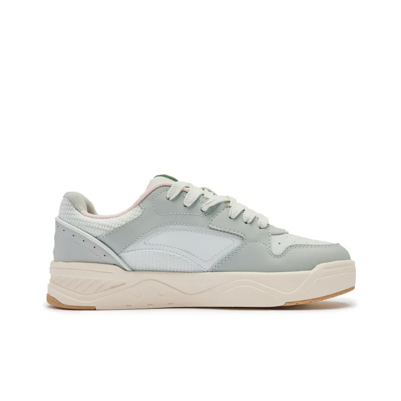 QIAODAN Skateboard Shoes Women's Low Top Light Transparent Green Light Mist Green-1