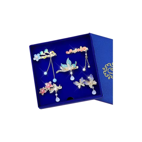 Enchanting Cat Alloy Hair Clips Women's