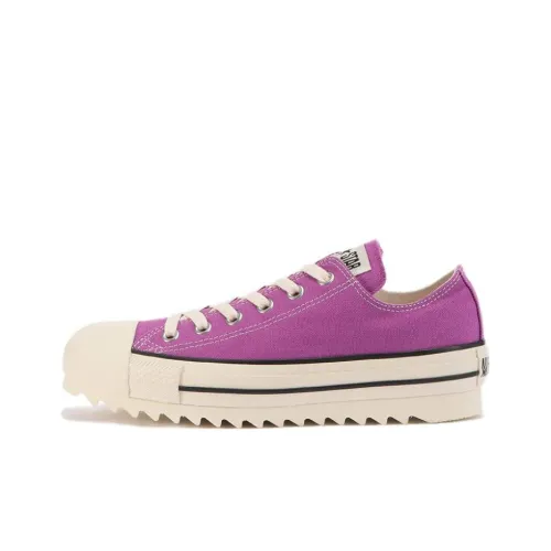 Converse All Star Canvas Shoes Unisex Low-Top Purple, Black, White