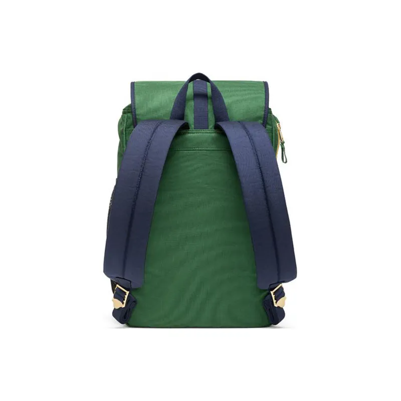 LACOSTE Polyamide Crocodile Backpack Regular Unisex Green-3