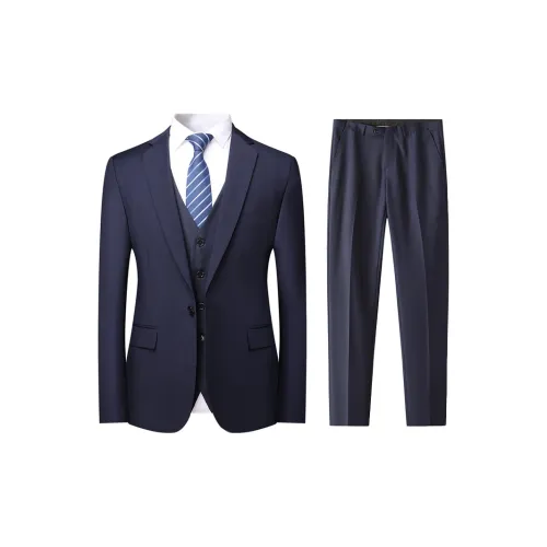 H-YXIANG Business Suits Men
