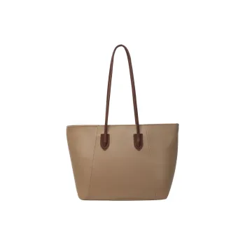 Morellybear PU Handbag Shoulder Bag Regular Women's Khaki/Black/Coffee/Ecru