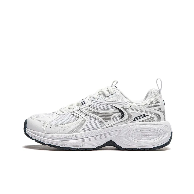 LiNing 92 CICI Cushioning Anti Slip And Wear Resistant Rebound Low Top Long Distance Running Running Shoes Women's-0