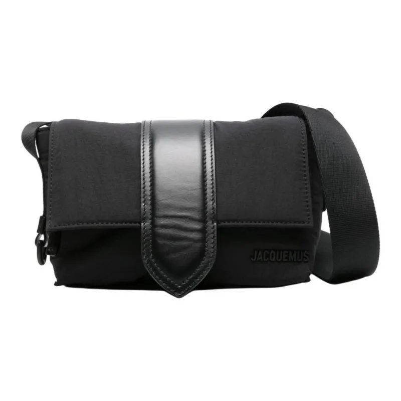 Jacquemus Logo Detailed Mini Messenger Bag-0