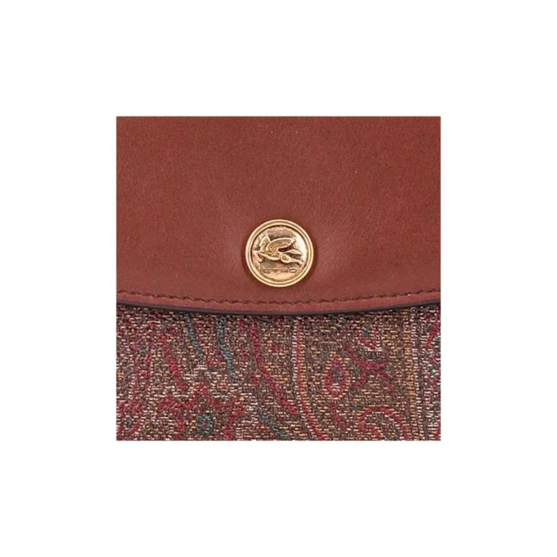 ETRO Paisley Jacquard Fold Over Wallet-3